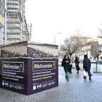 Перед примэрией Кишинева установлена инсталляция "Мы помним" - но улица Гоги не переименована