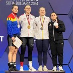 Елена Еригина завоевала три серебряные медали на чемпионате Европы в Софии