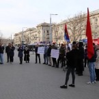 «Гайдуки» пикетируют генпрокуратуру, требуя пресечь демонстрацию нацистских символов 