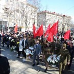Участников Марша памяти в Бельцах оштрафовали за ношение Георгиевской ленты
