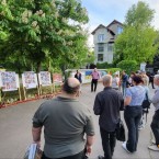 У посольства Украины в Кишиневе почтили память жертв трагедии 2 мая 2014 года в Одессе