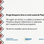 Президент направила послание молдаванам из диаспоры: Обсудите референдум и вступление в ЕС