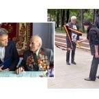 Что выборы делают с политиками: Речан совершил пиар-визит к ветерану Великой Отечественной