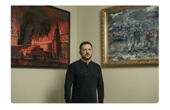 {Зеленский мысленно поджег Кремль} Молдавские Ведомости