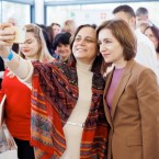 Растет число избирателей в лояльных Санду районах и уменьшается в нелояльных
