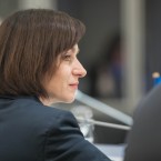 Санду в Копенгагене будет строить "стену дронов"