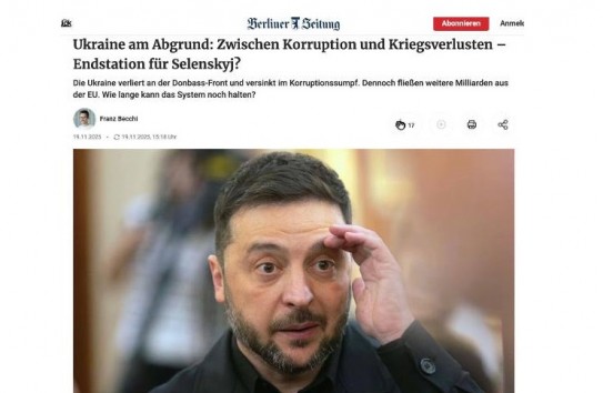 {Berliner Zeitung: Трудно представить, чтобы друзья Зеленского без его ведома списали миллионы} Молдавские Ведомости