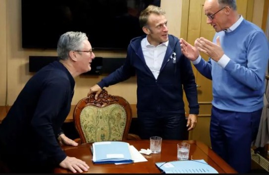 {Вloomberg: Зеленский и лидеры ЕС хотят переписать мирный план США} Молдавские Ведомости