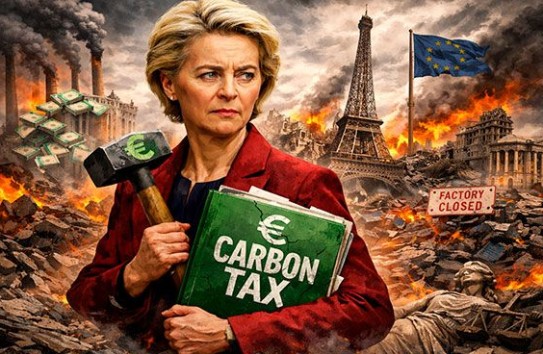 {Углеродный налог - путь к уничтожению Европы} Молдавские Ведомости