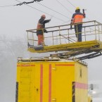 Более 12 тысяч румын остаются без электричества из-за снегопада