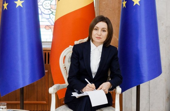 {Санду о зарплате президента: Исходим из того, что может позволить себе Молдова} Молдавские Ведомости