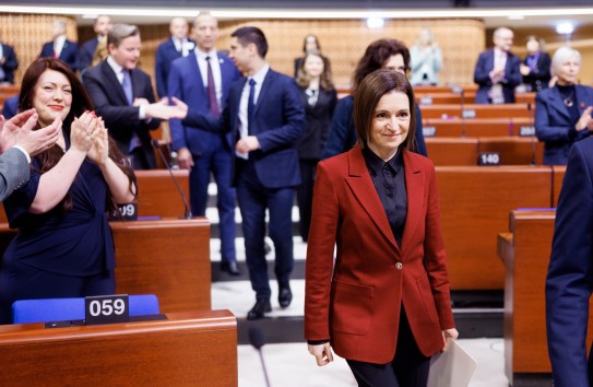 {Санду не смогла ответить в ПАСЕ на неудобный вопрос об "унире"} Молдавские Ведомости