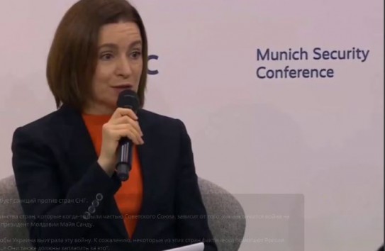 {Президент Санду требует санкций против стран СНГ} Молдавские Ведомости