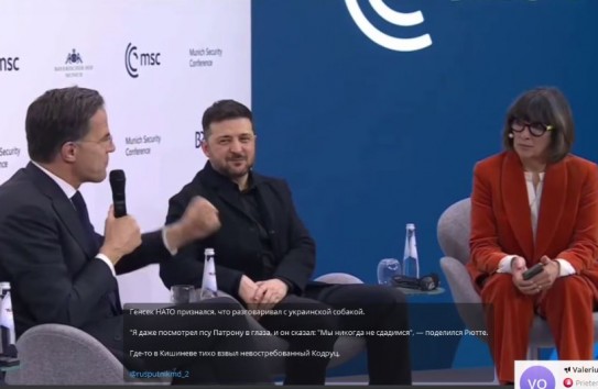 {Рютте рассказал о разговоре с украинской собакой} Молдавские Ведомости