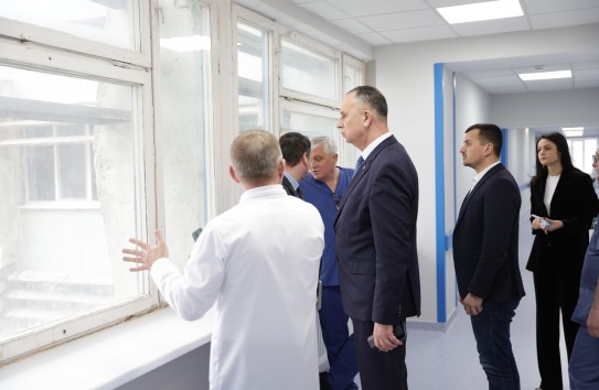 {Михаил Пысла: Правительство отказалось от проекта строительства больницы в Бельцах?  } Молдавские Ведомости