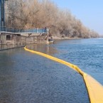 МП «Apă-Canal Chișinău» установило защитные дамбы на реке Днестр в Вадул-луй-Водэ