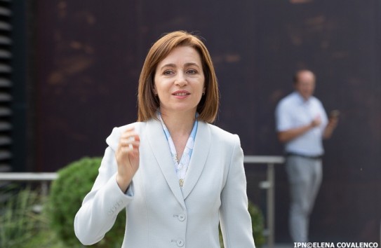 {Майя Санду предпринимает официальный визит в Словакию} Молдавские Ведомости