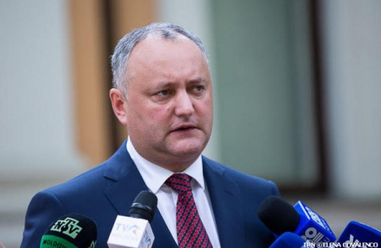 {Додон: Санду рискует втянуть Молдову в военный конфликт} Молдавские Ведомости