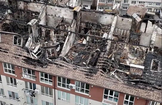 {Жительница дома в Дурлештах, где произошел пожар: Мы платим за 105 кв. метров, а осталось 55} Молдавские Ведомости