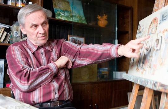 {Аркадий Антосяк ушел, оставив нам парящего ангела над Кишиневом} Молдавские Ведомости