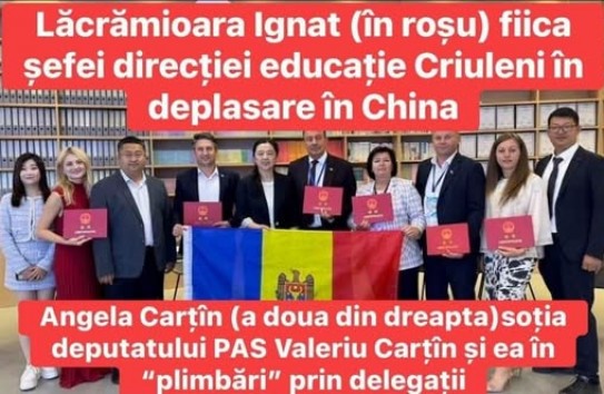 {PAS отправила двух соотечественниц в Китай на семинар в сфере образования русскоязычных стран} Молдавские Ведомости