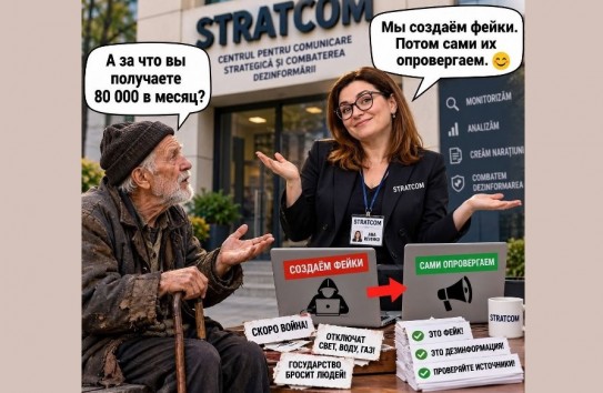 {StratCom сначала запустил слухи о войне – а потом стал их разоблачать } Молдавские Ведомости