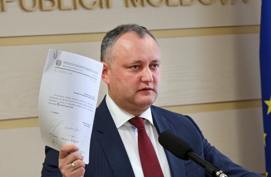 {Додон: Мы празднуем день Европы, а поддержка идеи евроинтеграции сократилась с 70 до 35 процентов} Молдавские Ведомости