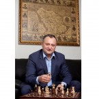 Игорь Додон: "Мы вместе, как фигуры в шахматной партии, стремимся к одной цели"