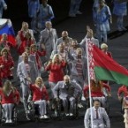 Белорусские спортсмены пронесли на открытии Паралимпиады флаг РФ