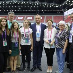 Игорь Додон принимает участие в конгрессе Международной шахматной федерации в Баку