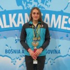 Татьяна Салкуцан завоевала 3 золотых медали на Чемпионате Балканских стран по плаванию