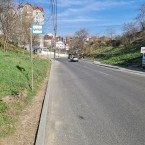В ходе ремонта улицы Инкулец остановку сделали на проезжей части