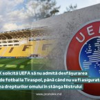 Promo-LEX призывает УЕФА не допускать проведения футбольных матчей в Тирасполе