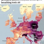 Почти вся Европа дышит токсичным воздухом, — The Guardian
